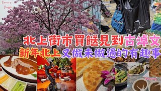 北上街市買餸見到古淖文｜新年北上又做未做過的有趣事 ｜貴人出路招壞車｜錯有錯着睇到好靚的花花街 #古淖文 #福田 #深圳 #街市 #京味張烤鴨店 #清湖站