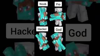 Minecraft Noob Pro Hacker God