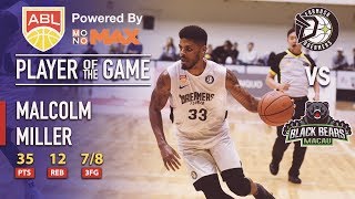 Malcolm Miller Hits 7 Triples To Finish With 35 Points in Dreamers Win