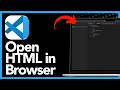 How To Run HTML Files With Visual Studio Code - Step By Step (2026)