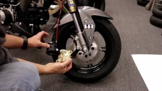 Z125 Pro Installing Brembo Brake Upgrade - HUGE Improvement in Better Brakes #HardRacing #Z125