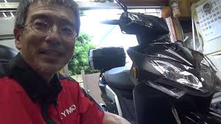 バイク屋の宣伝　KYMCO レーシングS125 6期モデル 中古車の紹介動画です。走行414㎞　メーカー保証は2022年10月まであります。