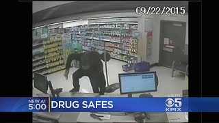 Walgreens Installs Safes To Prevent Prescription Pill Robberies