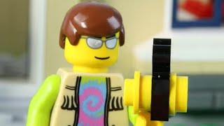 Billy learns about Bees! | LEGO Beehive Attack Fail | Billy Bricks Stop Motion