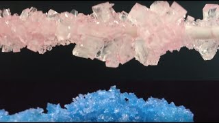 DIY ROCK CANDY LARGE CRYSTALS (Sugar Sticks) HOW TO COOK THAT Ann Reardon