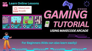 How to work in Makecode Arcade for creating games / Game development for beginners / part-1