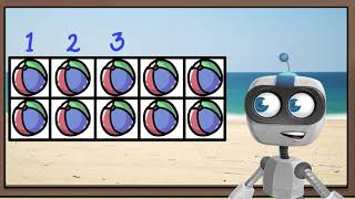 Count to Answer "How Many" Up to 20 objects in a Line, Array, or Circle