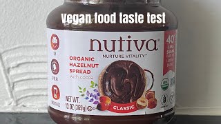 Nutiva Organic Hazelnut Spread #nutiva #veganfoodtastetest #veganhazelnutspread