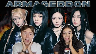 Music Producer and Video Editor React to aespa 에스파 'Armageddon' MV