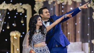 COUPLE FIRST DANCE (EASY) - BOLLYWOOD ERAS | Indian Wedding Reception Dance | Sangeet Choreography