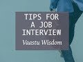 Vaastu Tips for Job Interviews