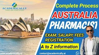 Australia Pharmacist jobs || Pharmacist Registration Process || Australia Pharmacy Exam || KAPS Exam