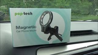 Pop-Tech Magnetic Car phone Mount - Review