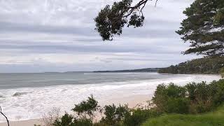 Huskisson Beach Jervis bay NSW big waves 8th May 2023