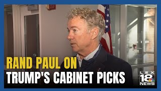 Rand Paul on Donald Trump's Cabinet Picks