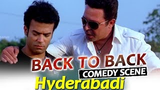 Hyderabadi Movies || Sajid Khan, Mast Ali And Aziz Nasr Comedy Scenes Back To Back  Part 10