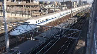 【しんかんせん、よこすかせん】東海道新幹線 N700A、横須賀線 E217系@品川〜新横浜