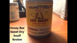 Honey Bee Sweet Dry Snuff Review