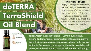 Terrific doTERRA TerraShield Oil Blend Uses