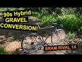 1990s Gravel Bike Conversion! Specialized Crossroads Cruz!