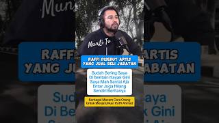 Begini Tanggapan Raffi Ahmad disebut Jual Beli Jabatan