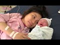 unexpected labor delivery of baby our birth vlog natural birth