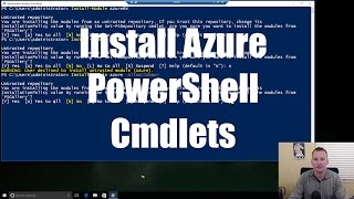 Getting started with PowerShell for Azure