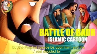 kids islamic cartoon || Battle of Badr || islamic stories|| kaz school prophet muhammad