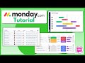 Monday com Tutorial for Absolute Beginners March 2025