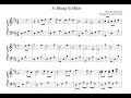 Si Bheag Si Mhor -  Turlough O'Carolan (Irish Folk Song - Piano Sheet Music) Beginner Arrangement