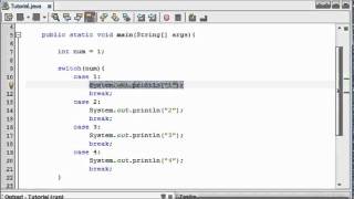 Java for the Absolute Beginner - #10 - Switch statement