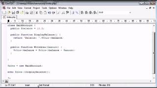 Beginner PHP Tutorial 192 - Changing a Property Value