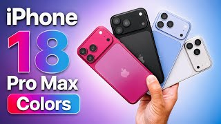 iPhone 18 Pro Max - New Colors (Hands ON)