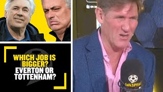 WHICH JOB IS BIGGER? Simon Jordan says the Tottenham job is more attractive than Everton