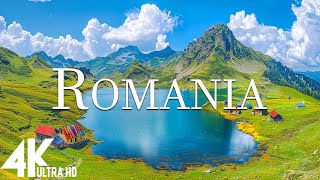 FLYING OVER ROMANIA (4K UHD) - Relaxing Music Along With Beautiful Nature Videos - 4K Video HD