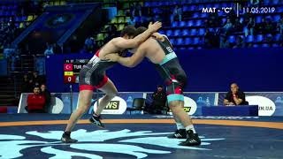 Final 3-5 FS 97 kg BAKI SAHIN (TUR) - URTASHVILI ZURIKO (GEO)