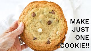 LARGE SINGLE SERVE CHOCOLATE CHIP COOKIE FOR ONE