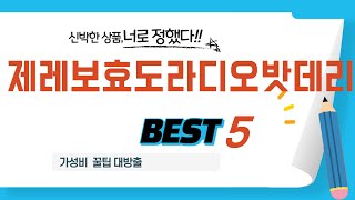 제레보효도라디오밧데리 찾으세요? 추천 리뷰 TOP5