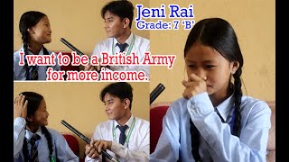 Jeni Rai, Grade: 7 'B'