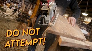 Skilsaw Tricks NOT for Beginners