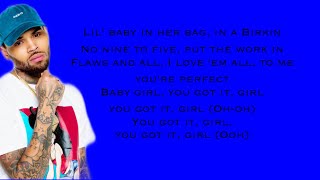 Chris Brown - No Guidance (Lyrics) Ft. Drake
