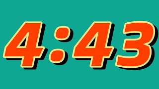 4 Minute and 43 Second Timer