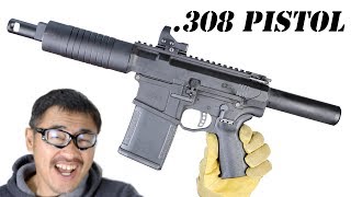 Mega MATEN .308ピストル【パトリオットピストル.30口径　ライフル転用型カスタムハンドガン】KSC ガスブロ ガスガン マック堺レビュー