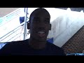 limmer interviews caleb cross after 110hurdle final 2010 world juniors