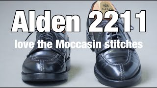 【Review 2020】 Alden 2211 Norwegian Split Toe Blucher Black Shell Cordovan for beginners