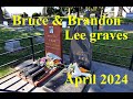 Bruce Lee and Brandon Lee Gravesite, April 2024, Seattle Lakeview Cemetery