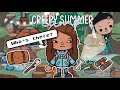 Creepy Summer Camp | *with voice* | Toca Boca Tiktok Roleplay