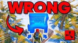 20 MISTAKES in Rust that DESTROY Your Progression! (NEW)