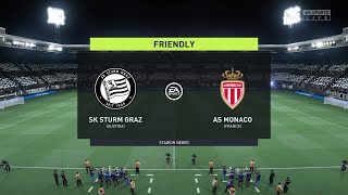 FIFA 22 | SK Sturm Graz vs AS Monaco - Friendly | Gameplay