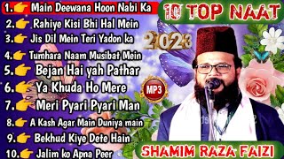 Shamim Raza Faizi Naat Sharif 2023 || 10 Top Naat || Mp3 Naat || Super Hit Audio Naat 2023